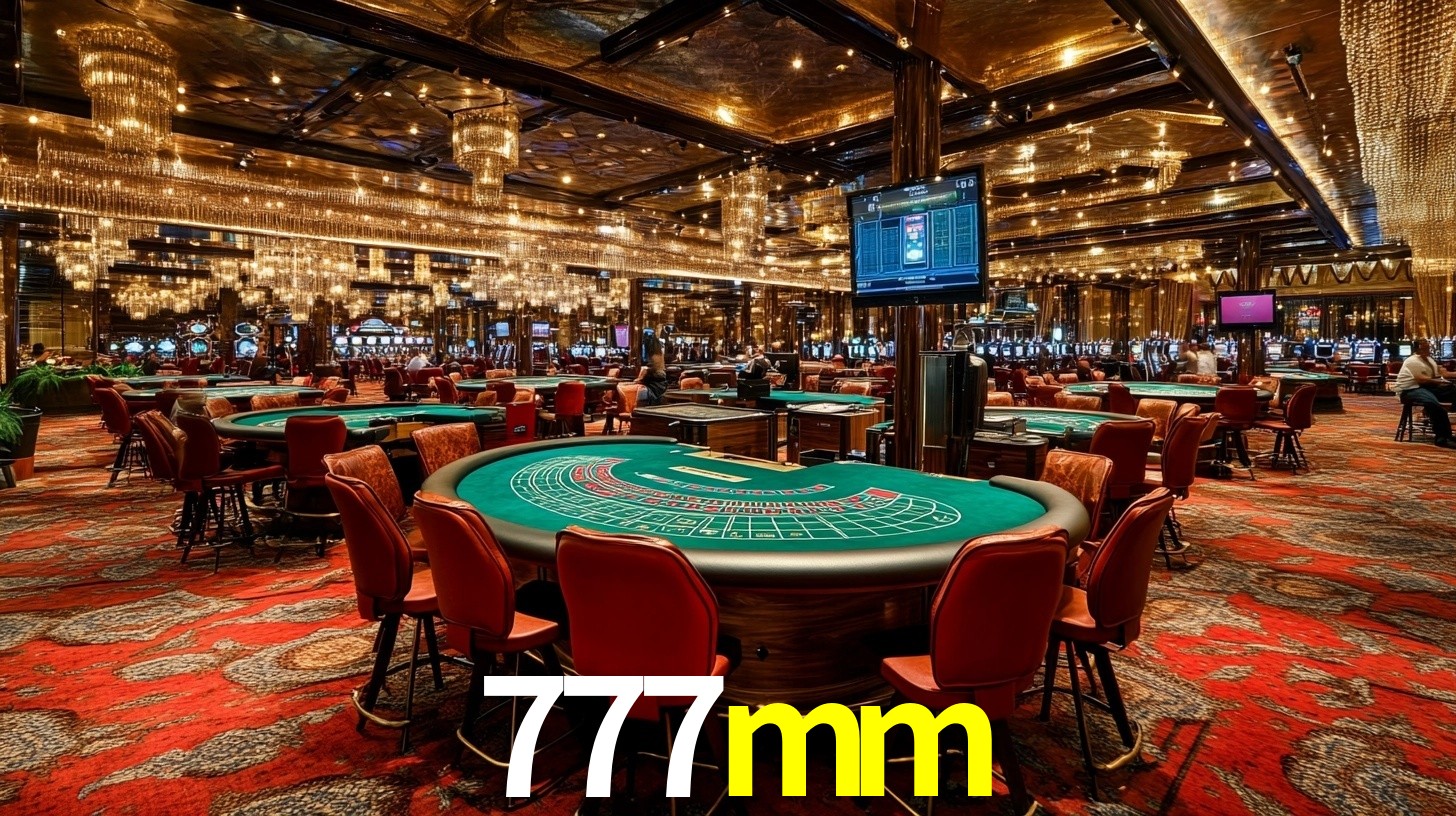 Sinta a adrenalina dos jogos de cassino com 777mm